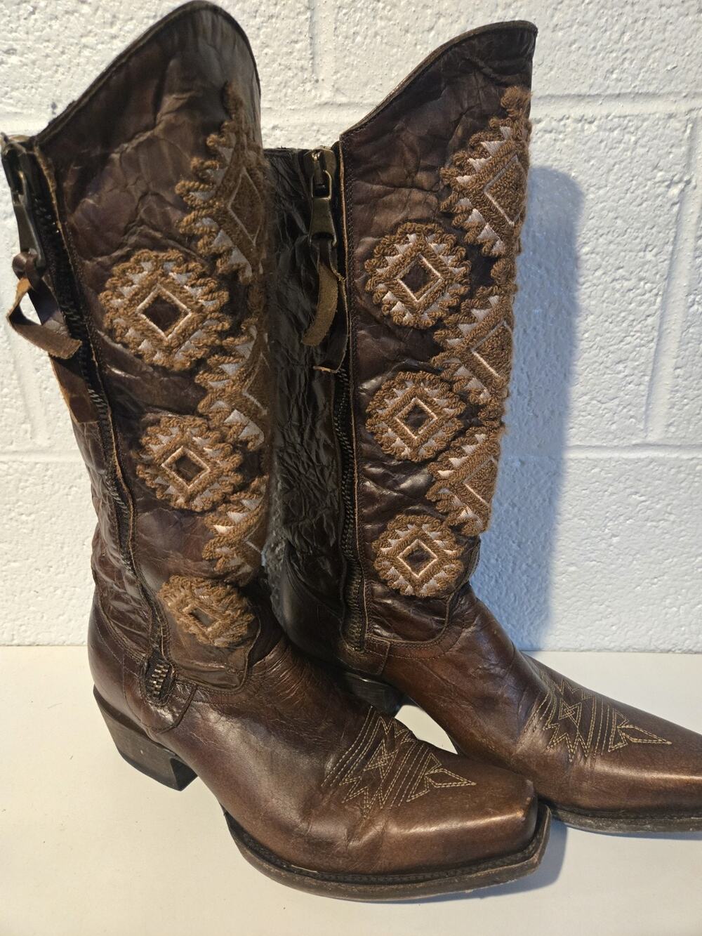 Idyllwind Womens Boots 8.5 Brown Leather Miranda Lambert Used Good Condition